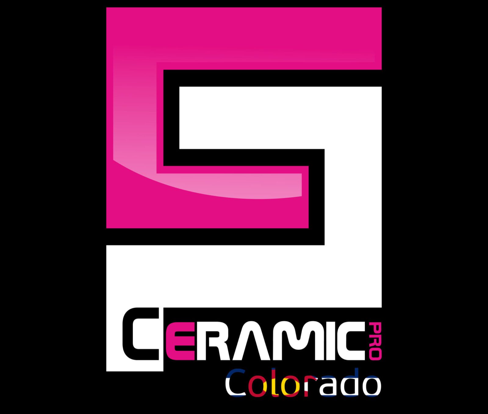 A logo of ceramic colorado
